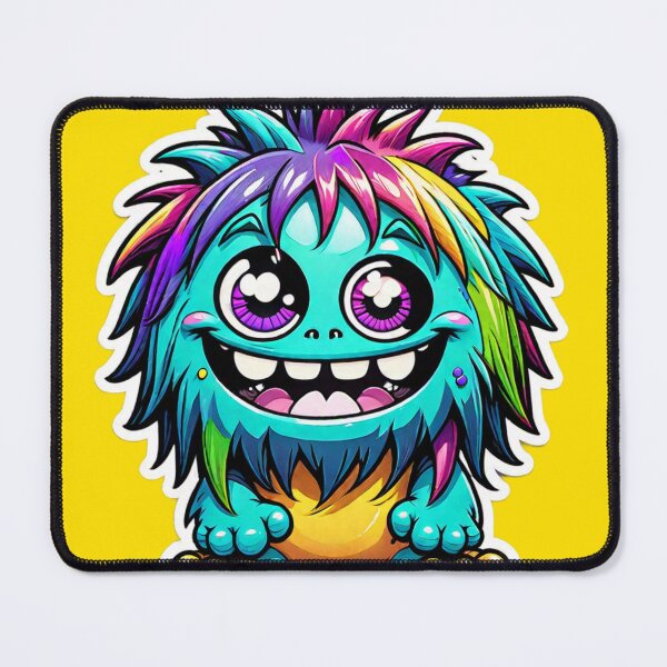 Item preview, Mischievous color splendor - the smile monster designed and sold by digistampdesign.
