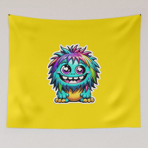 Item preview, Mischievous color splendor - the smile monster designed and sold by digistampdesign.