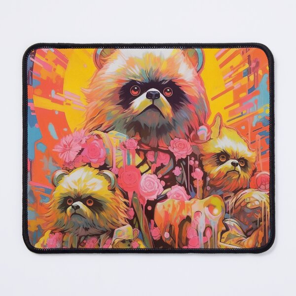Item preview, Bears of the Flower Moon designed and sold by Galactic Psychedelia.