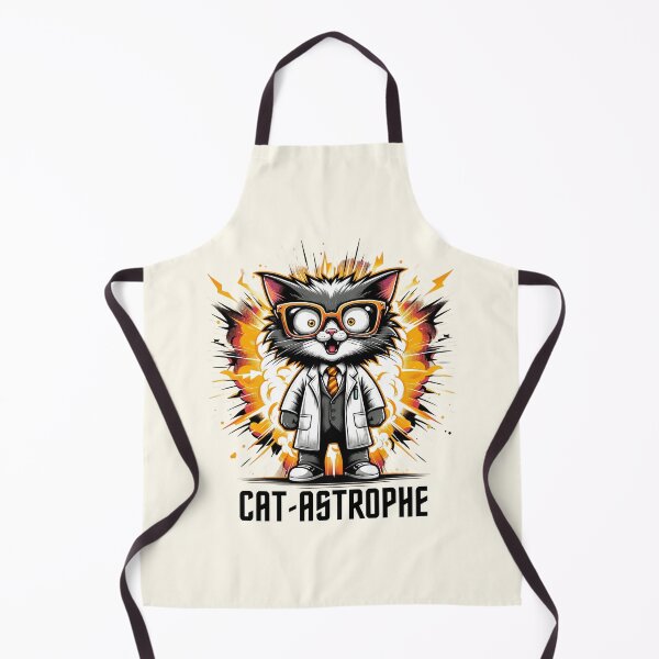 Item preview, Mad Scientist Cat-Astrophe - Explosive Feline Fun designed and sold by RuyaFab.