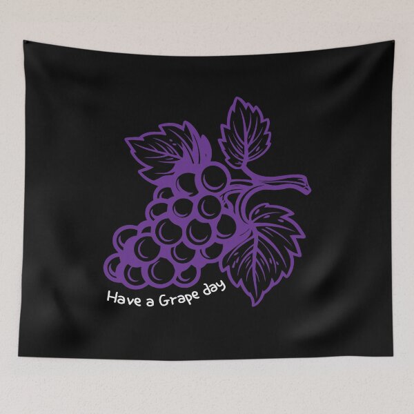 Artikelvorschau, Have A Grape Day Weintrauben Wein entworfen und verkauft von MooonTees.