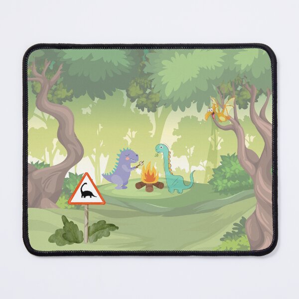 Item preview, Dino Dinosaurs camping funny art designed and sold by maypp.