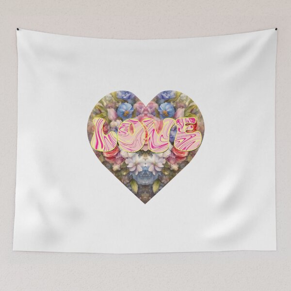 Item preview, Hippy Love Heart designed and sold by cr6zym1nd.
