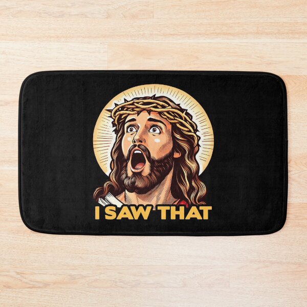 Item preview, I SAW THAT Jesus meme WWJD designed and sold by plushism.