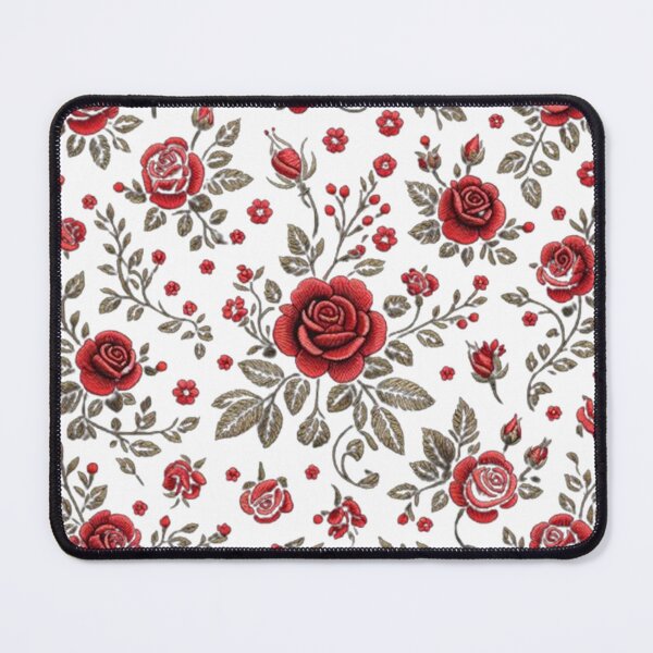 Item preview, Red Roses Embroidered Collection designed and sold by ProjectNoah.