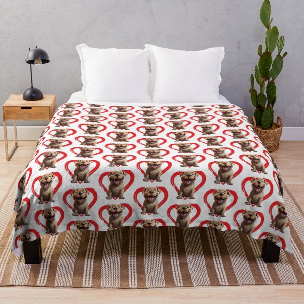 Item preview, Chinese Shar-Pei Cartoon in Love Heart swoosh  designed and sold by For Dog Sake!®.