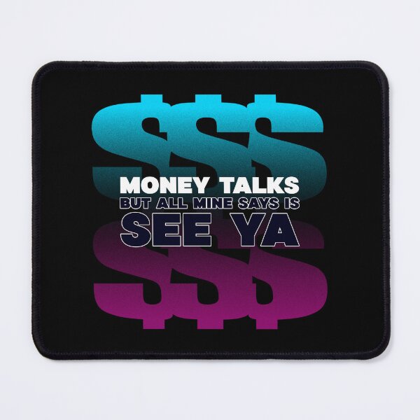 Item preview, Funny money slogan design, money talks designed and sold by wittyprinttop.