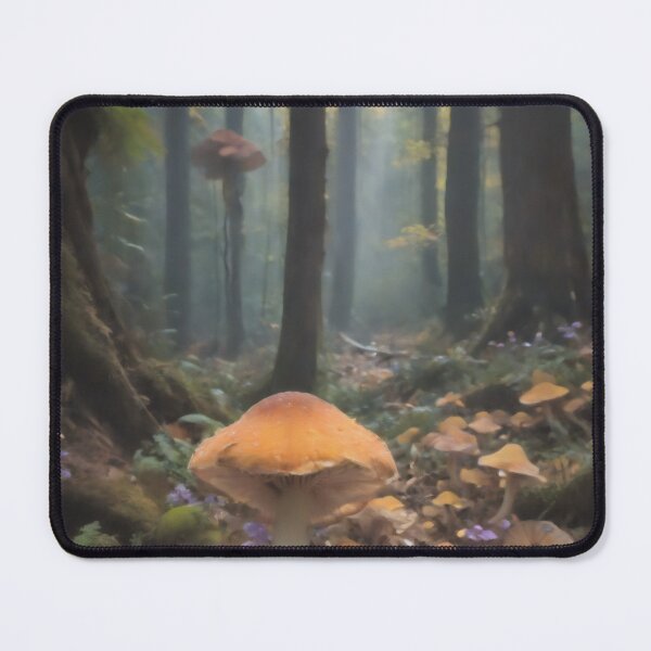 Item preview, Glowing Mountain Mushrooms Beckon designed and sold by PanoramaPrints.