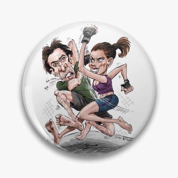 Item preview, Emma May - Cage Fighter designed and sold by IanBakerToons.