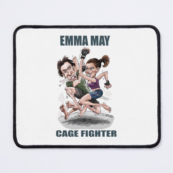 Item preview, Emma May - Cage Fighter designed and sold by IanBakerToons.