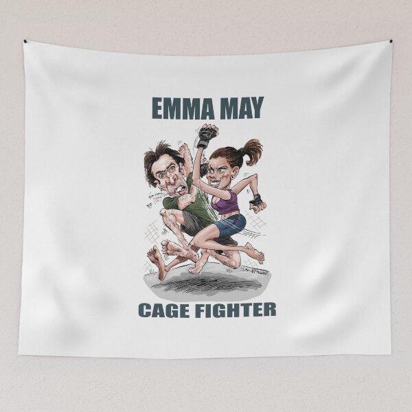 Item preview, Emma May - Cage Fighter designed and sold by IanBakerToons.