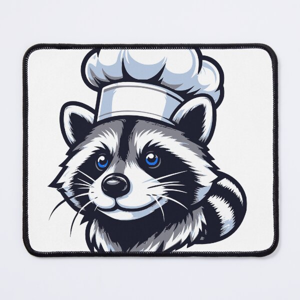 Item preview, Cartoon cooking racoon/ chef racoon designed and sold by Kr1tos.