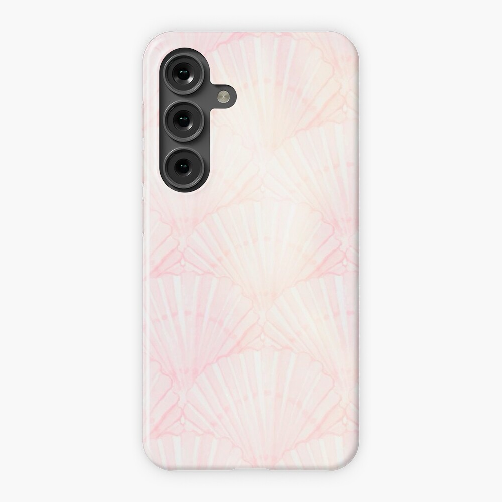 Warm Coral Seashell Design  iPhone Case