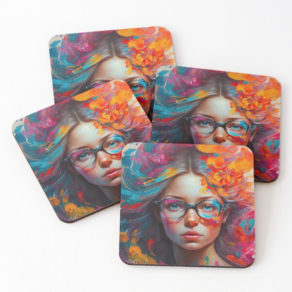 Item preview, Colorful ophthalmologist valentines abstract ,brafdesign  designed and sold by Brafdesign.