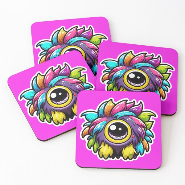 Item preview, Joyful color miracle - the laughter monster designed and sold by digistampdesign.