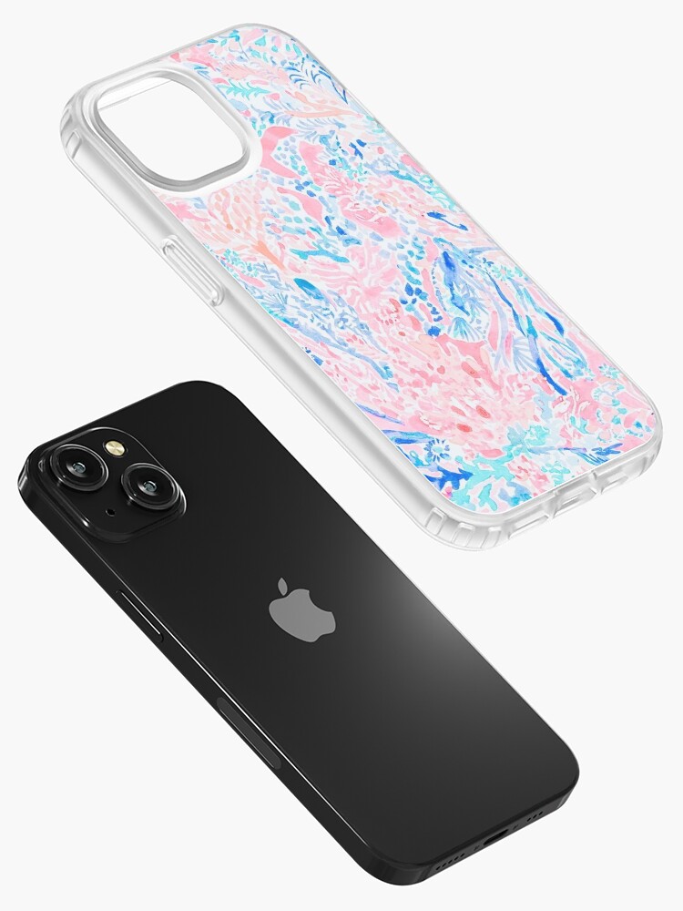 Blue and Pink Warm Water Design | iPhone Case