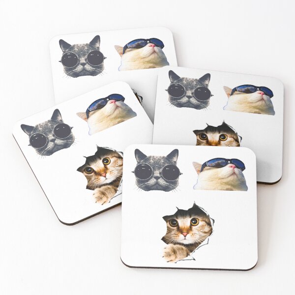 Item preview, Cats With Glasses designed and sold by Designstation74.