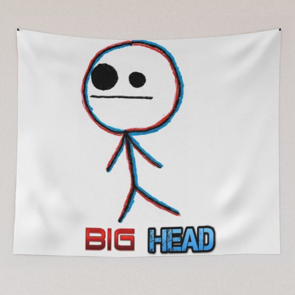Item preview, Big Head (boiz 2) designed and sold by ArtBoiz.