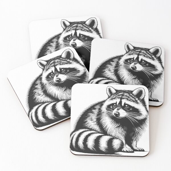 Item preview, Racoon vector/ racoon siting designed and sold by Kr1tos.