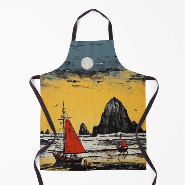 Item preview, Canon beach colorful travel vintage graphics designed and sold by wonderfulpark.
