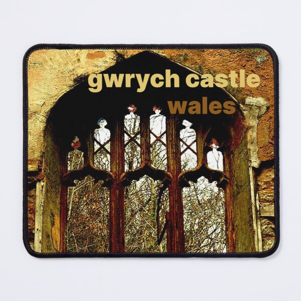 Item preview, GWRYCH CASTLE ABERGELE WALES VINTAGE TRAVEL POSTER designed and sold by Marni Scofidio Desi9ns.