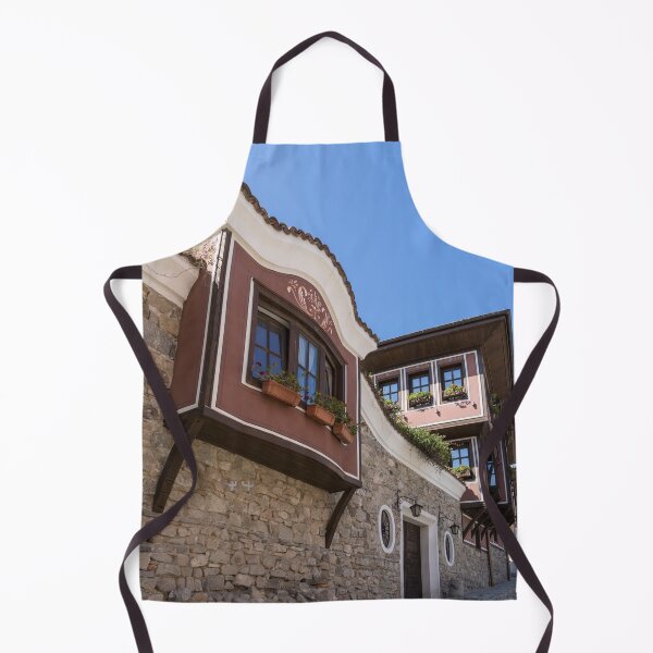 Item preview, Steep Cobblestoned Street National Revival House and Cool Oriel Window designed and sold by Georgia Mizuleva.