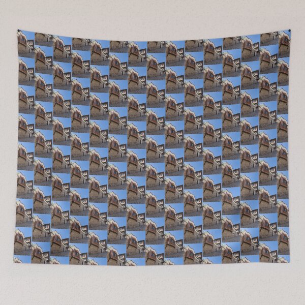 Item preview, Steep Cobblestoned Street National Revival House and Cool Oriel Window designed and sold by Georgia Mizuleva.