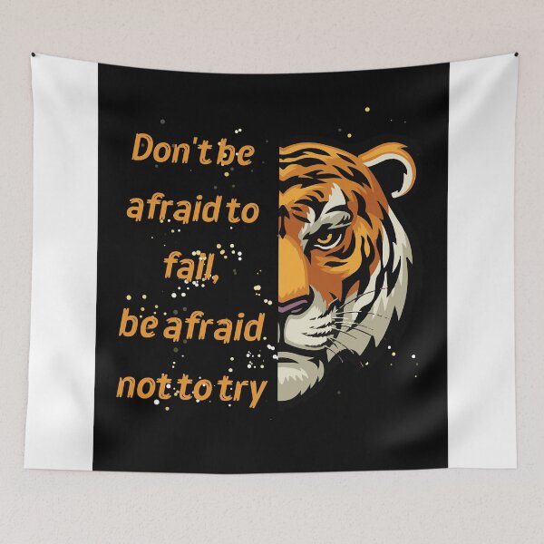 Item preview, Don't be afraid to fail, be afraid not to try designed and sold by DIDI-design.