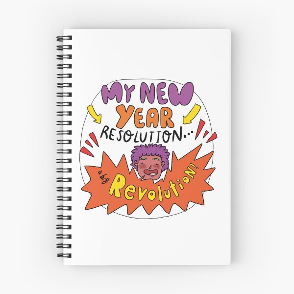Item preview, My New Year Resolution designed and sold by Meriodoc.