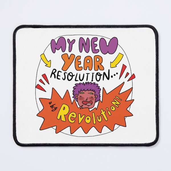 Item preview, My New Year Resolution designed and sold by Meriodoc.