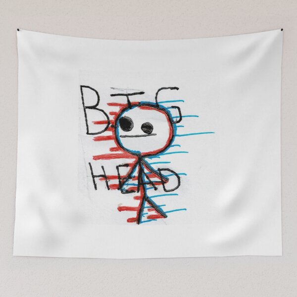 Item preview, Big Head Dashed (boiz 2) designed and sold by ArtBoiz.