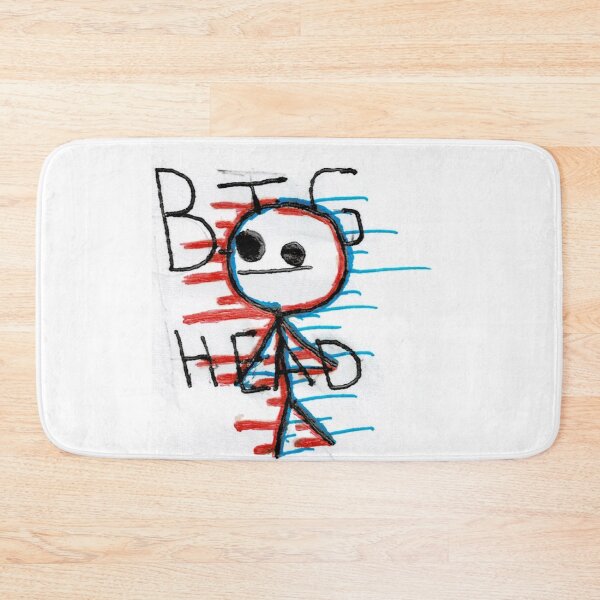 Item preview, Big Head Dashed (boiz 2) designed and sold by ArtBoiz.