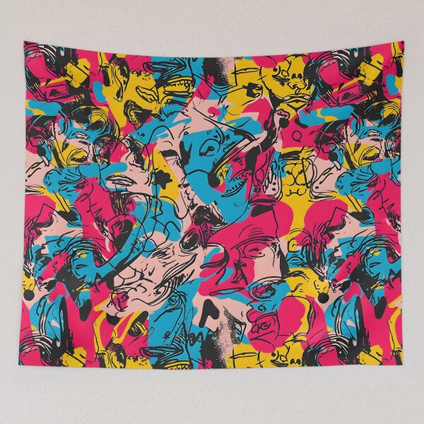 Item preview, Whimsical Kaleidoscope: A Symphony of Colorful Doodles designed and sold by PixelCatalyst.