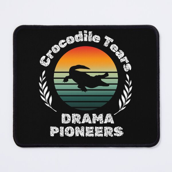 Item preview, crocodile animal alligator cute silhouette reptile retro sunset designed and sold by DesignYourWaystore.