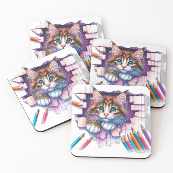 Item preview, Cats designed and sold by KICIART.