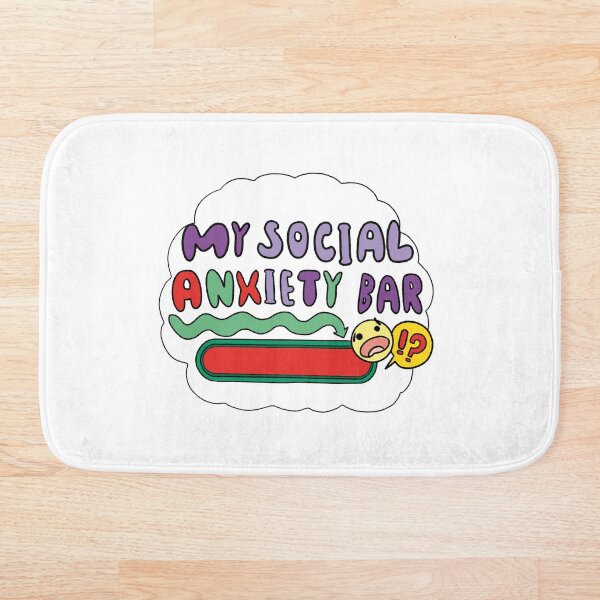 Item preview, My Social Anxiety Bar designed and sold by Meriodoc.