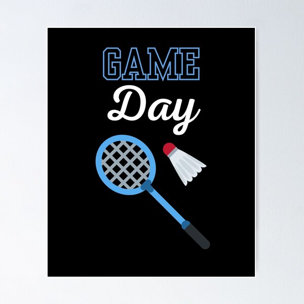 Item preview, Game day, badminton sport or game hobby love play designed and sold by NBSStore.