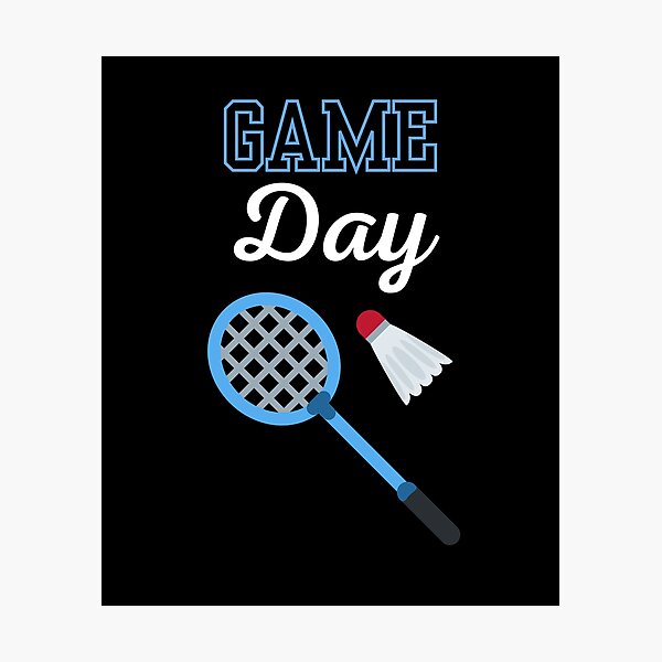 Item preview, Game day, badminton sport or game hobby love play designed and sold by NBSStore.