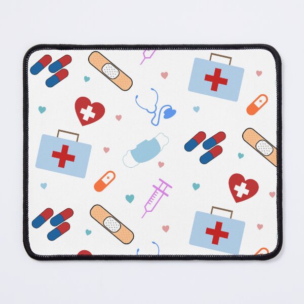 Item preview, Medical Doctor Nurse RN Nursing Pattern | Med School and Nursing Student Healthcare professional Gifts designed and sold by Violet Treasures.