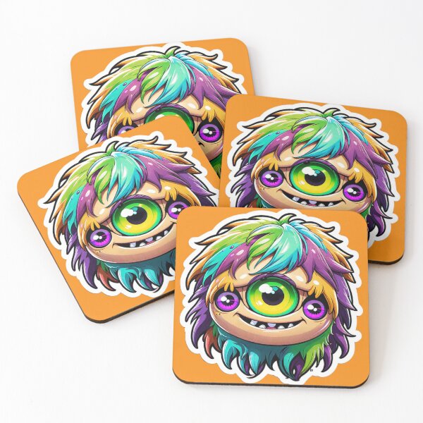 Item preview, GrinseGlanz – The One-Eyed Color Monster designed and sold by digistampdesign.