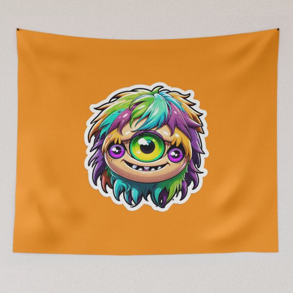 Item preview, GrinseGlanz – The One-Eyed Color Monster designed and sold by digistampdesign.
