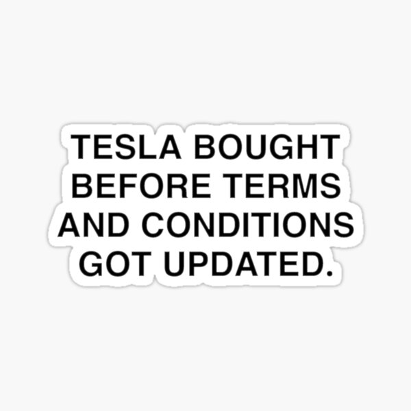 Item preview, Tesla Bumper Sticker Elon Musk  designed and sold by frozencoco.