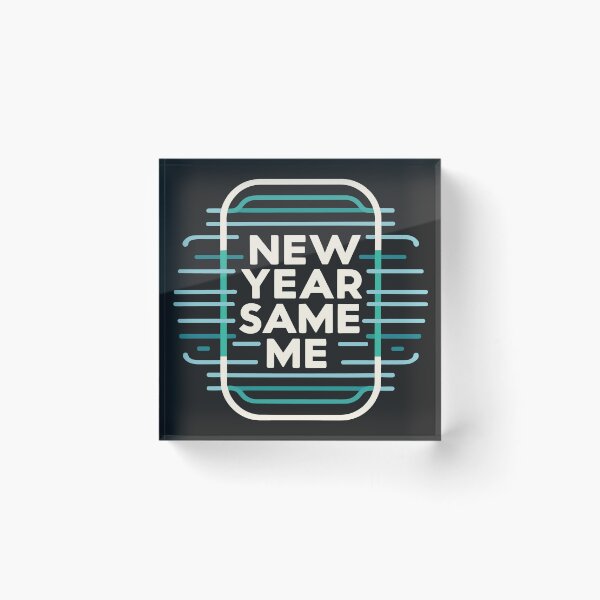 Item preview, new year same me - green and beige designed and sold by EvaAngel.