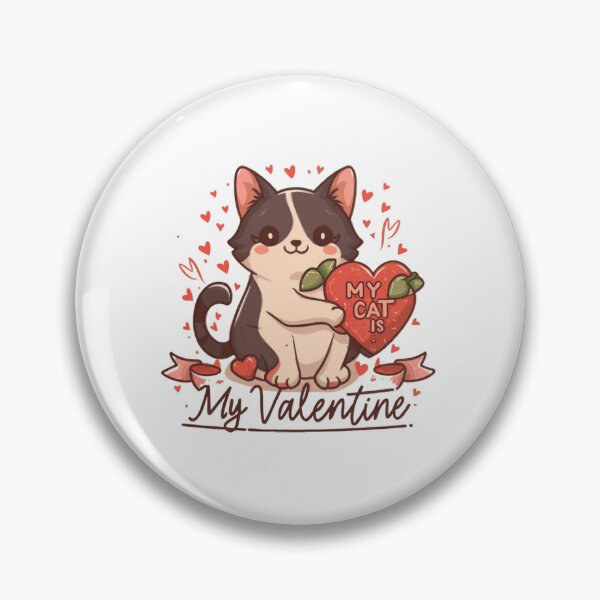 Item preview, My cat is my valentine designed and sold by Creativedsigna.