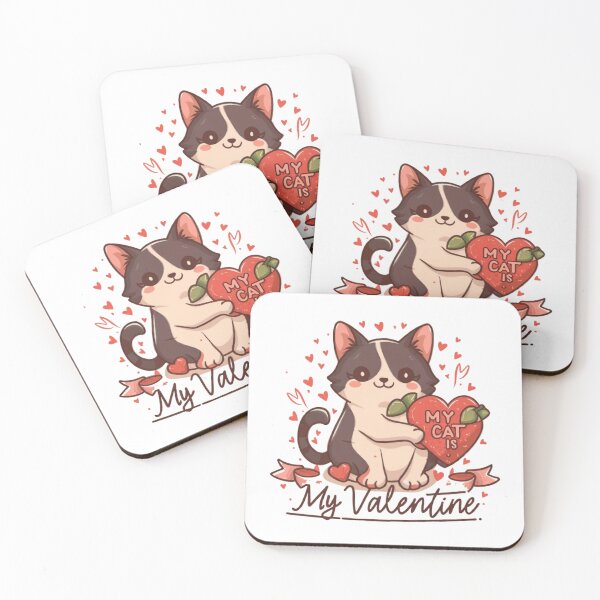 Item preview, My cat is my valentine designed and sold by Creativedsigna.