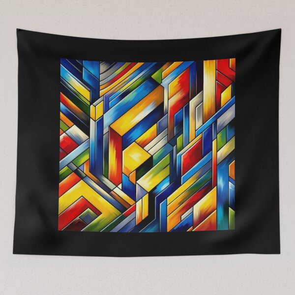 Item preview, Geometric Vibrance designed and sold by BestArtByArvind.