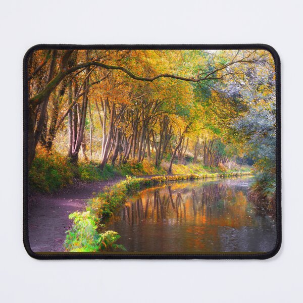 Item preview, Huddersfield Narrow Canal in Autumn designed and sold by Alisonchambers2.