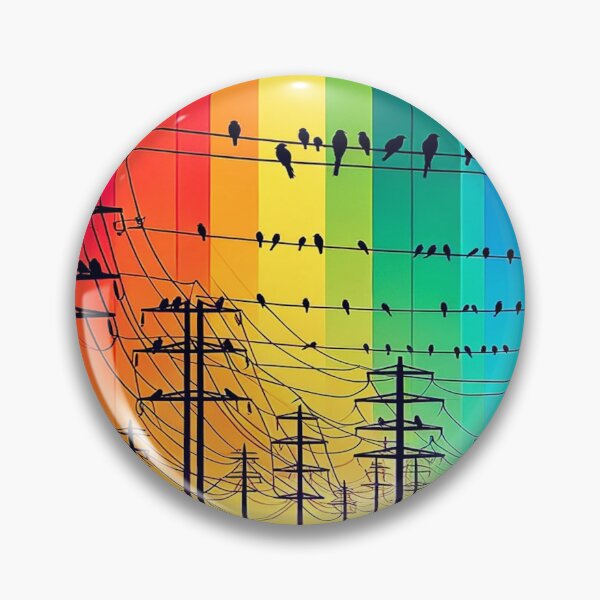 Item preview, Vivid Spectrum: Birds at Twilight designed and sold by CanvasLady.