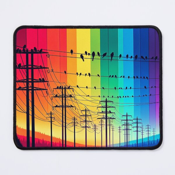 Item preview, Vivid Spectrum: Birds at Twilight designed and sold by CanvasLady.