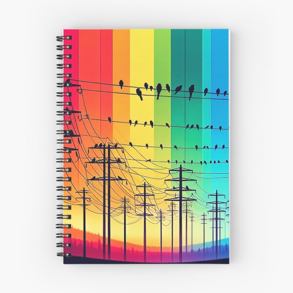 Item preview, Vivid Spectrum: Birds at Twilight designed and sold by CanvasLady.